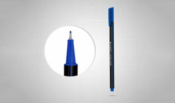 روان نویس نوک نمدی آبی کایزر SK822