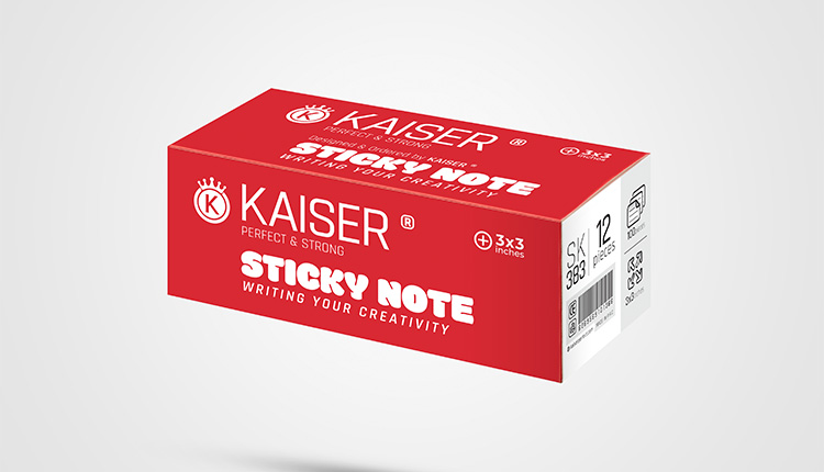 کاغذ یادداشت لبه چسبی کایزر sk383