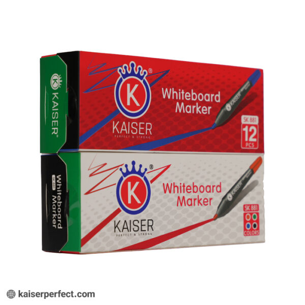 ماژیک وایت برد قلمی رنگی 4 رنگ اصلی کایزر SK881-ده