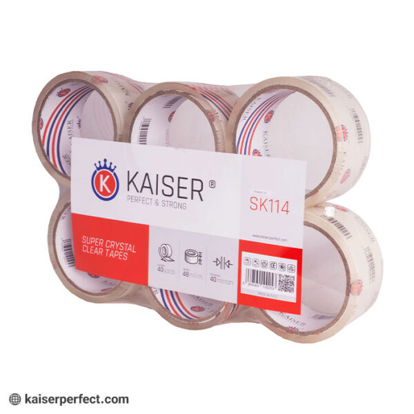 چسب پهن 5 سانت کریستال کایزر SK114
