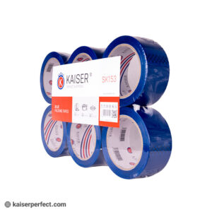 چسب پهن 5 سانت آبی کایزر SK153