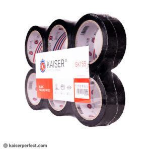 چسب پهن 5 سانت مشکی کایزر SK155