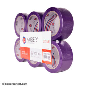 چسب پهن 5 سانت بنفش کایزر SK158