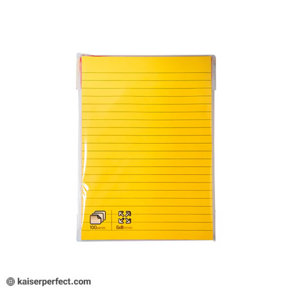 کاغذ یادداشت لبه چسبی فلشی A5 خط دار کایزر SK387