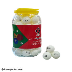 توپ پینگ پنگ سفید 60 عددی p603